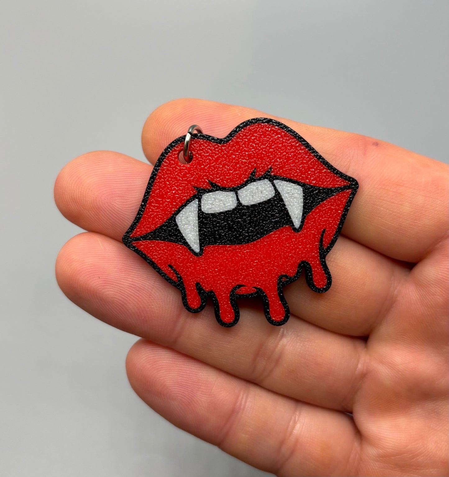 Vamp Lips Keychain