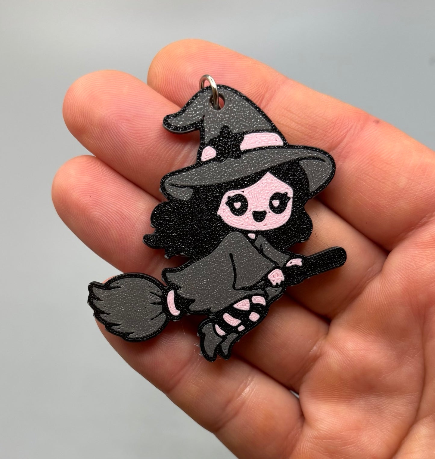 Witchy Ride Keychain