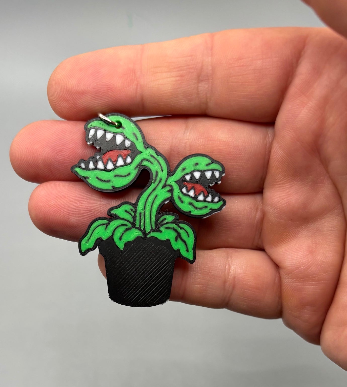 Monster Plant Keychain