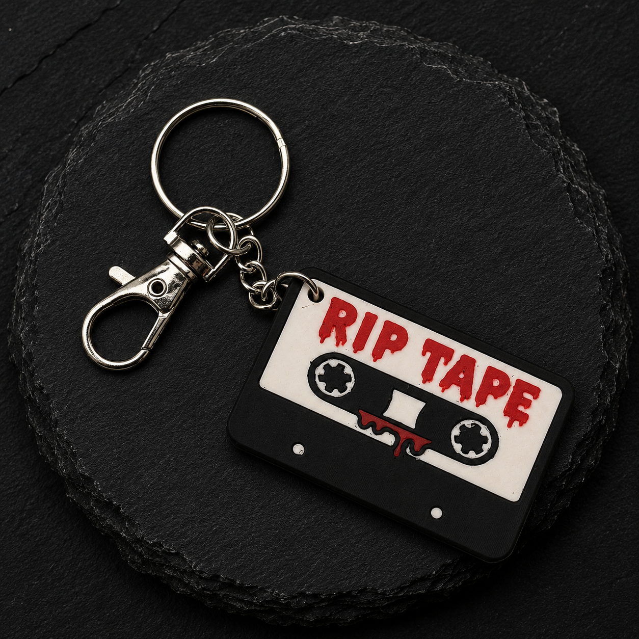 RIP Tape Keychain