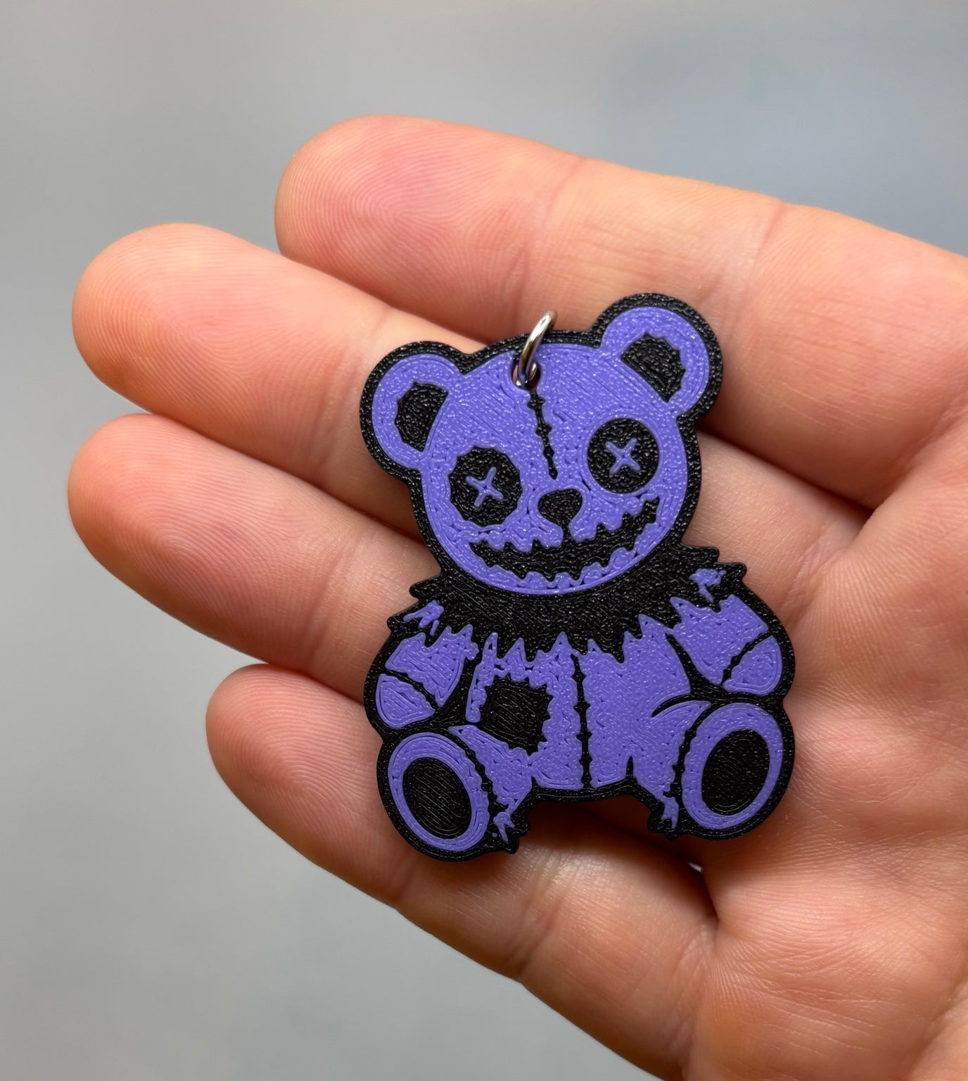 Scare Bear Keychain
