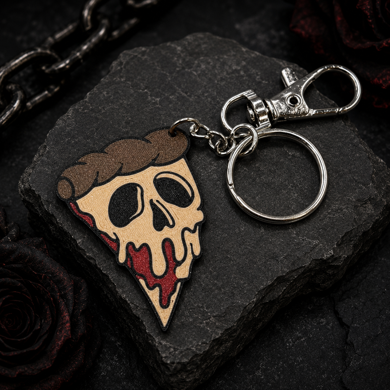 Death Slice Keychain