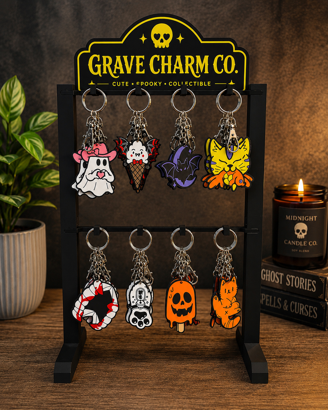 Book of the Dead Keychain