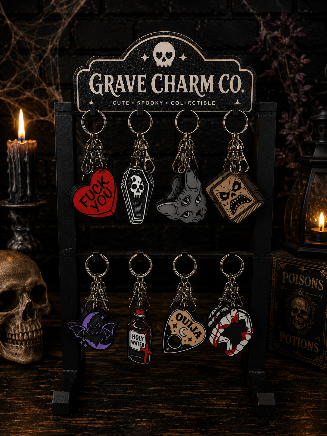 Devil Egg Keychain