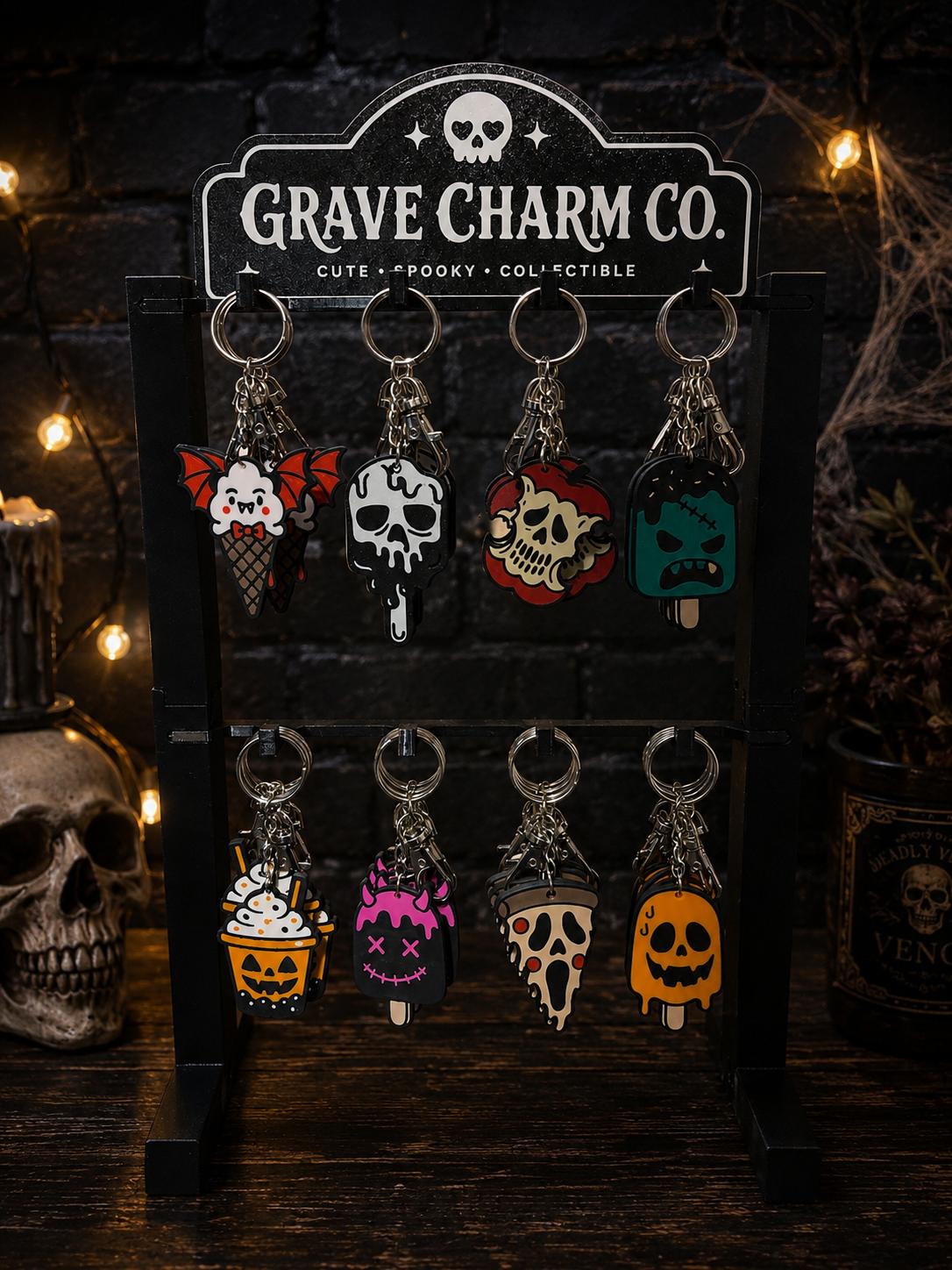 Devil Egg Keychain