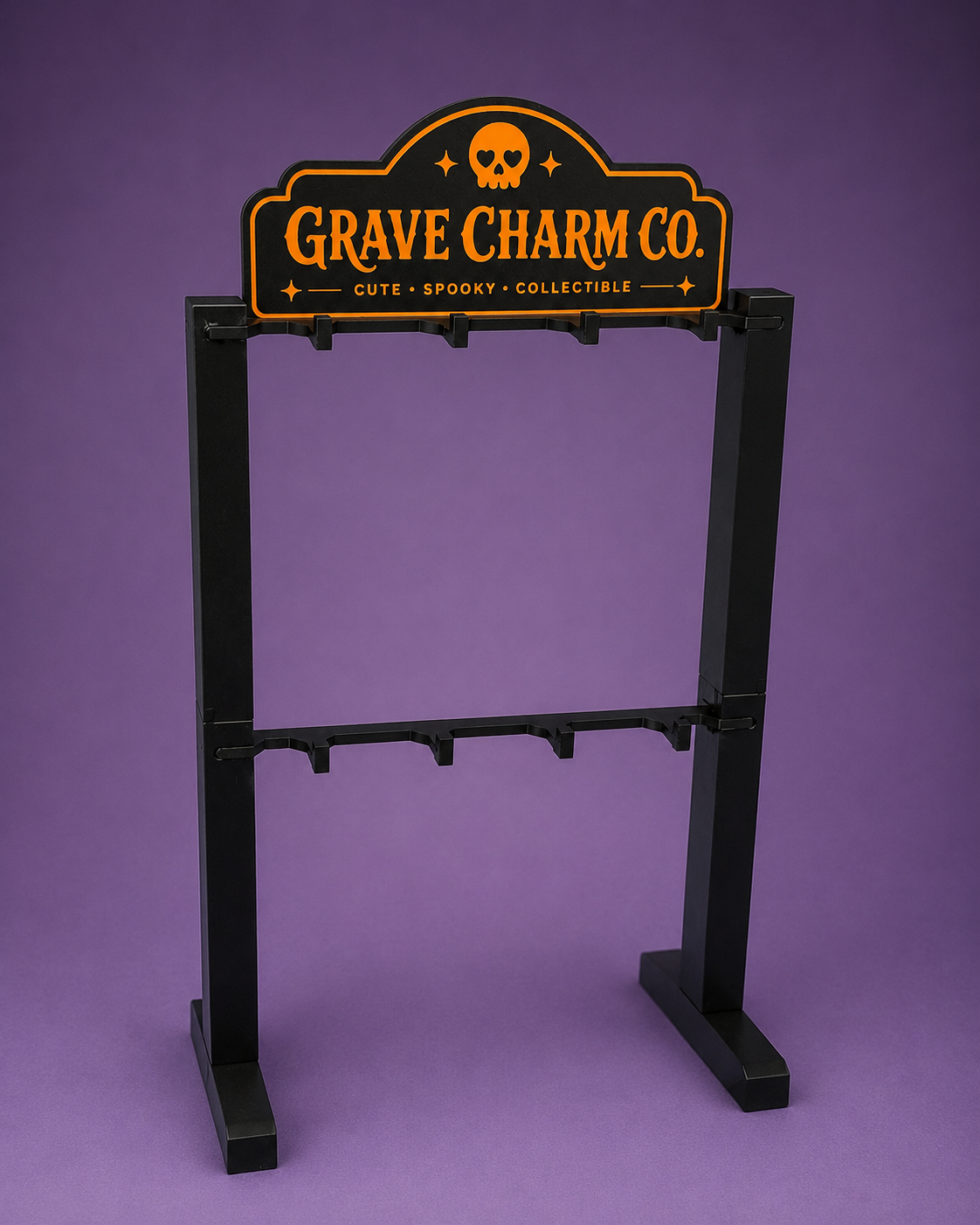 Premium Countertop Keychain Display Rack – 8 Style / 40 Piece Capacity