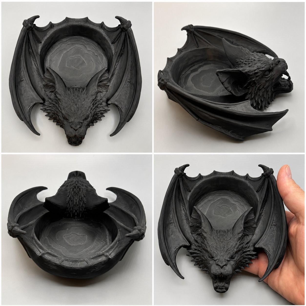 Gothic Bat Jewelry Dish