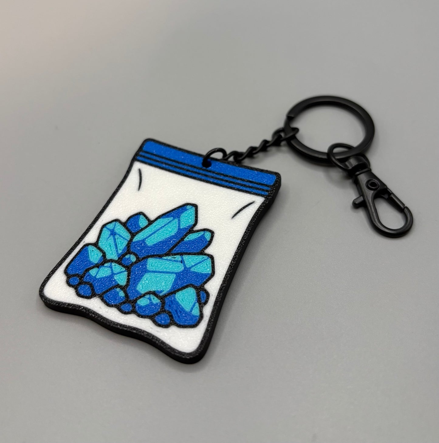 Breaking Blue Keychain