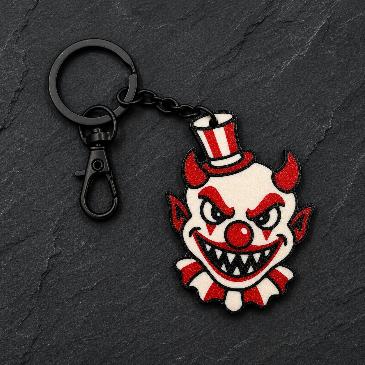 Devil Clown Keychain