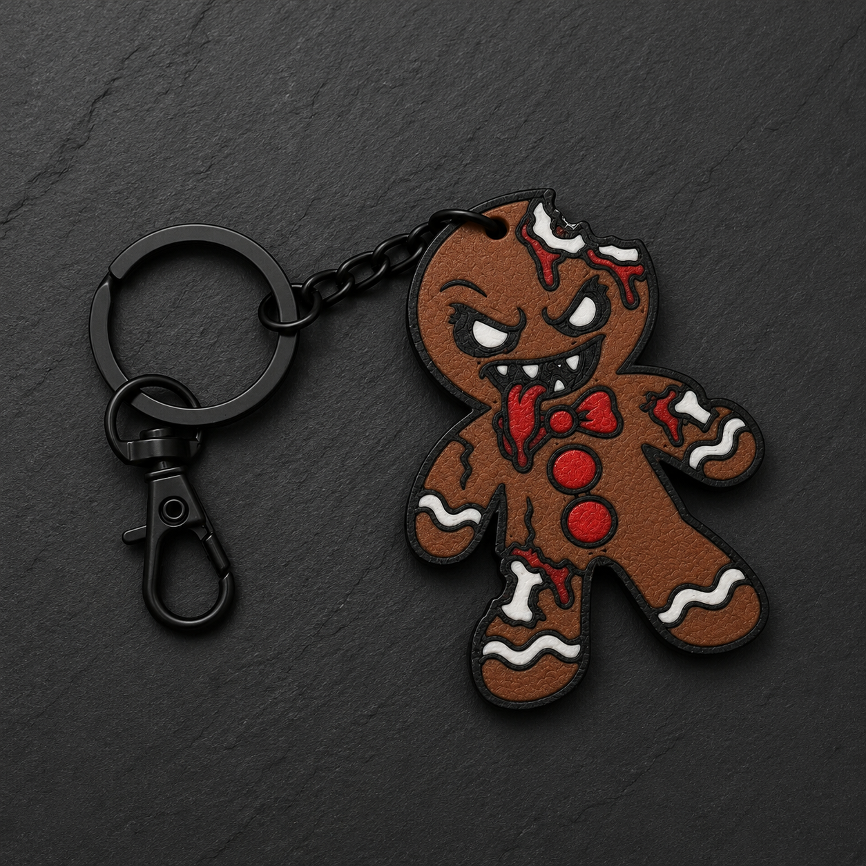 Gingerbread Man Keychain