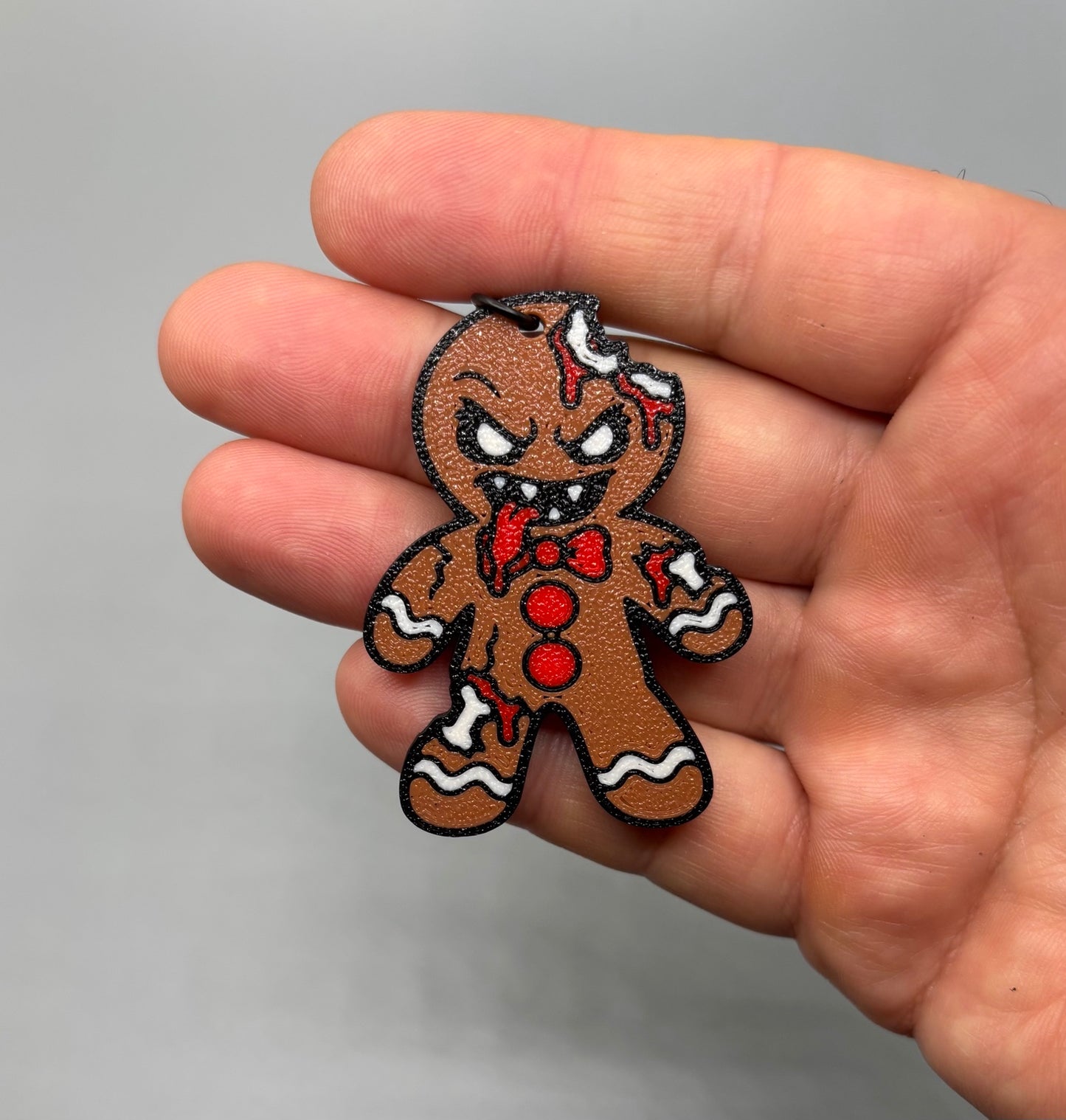 Gingerbread Man Keychain