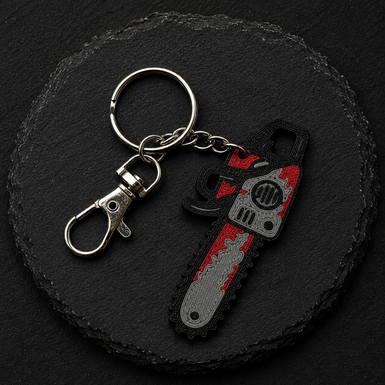 Bloody Chainsaw Keychain