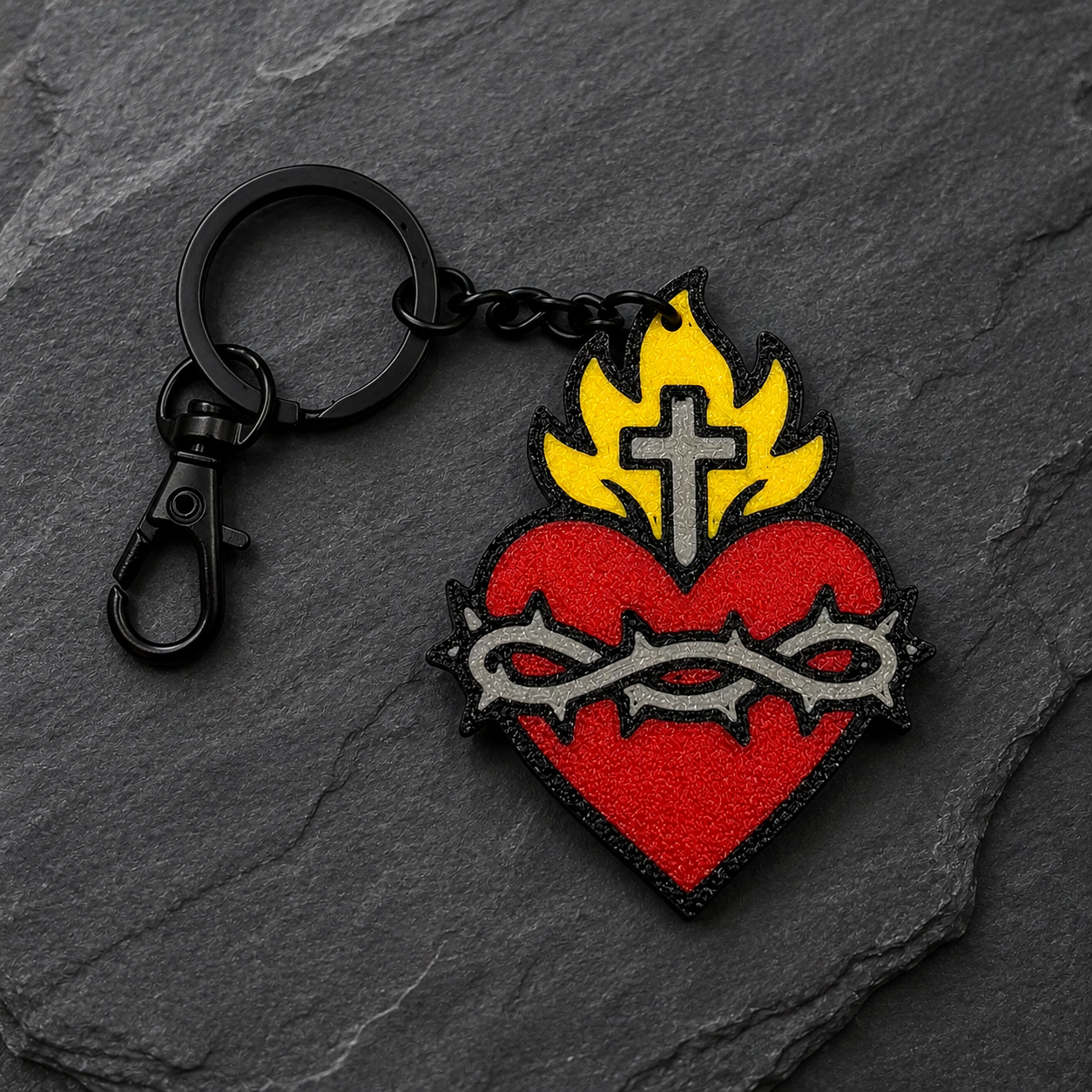 Sacred Heart Keychain