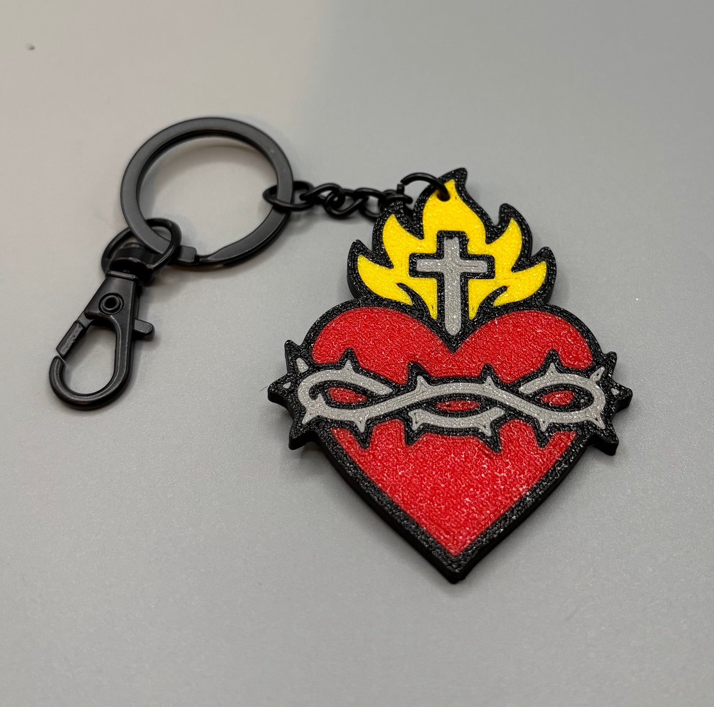 Sacred Heart Keychain