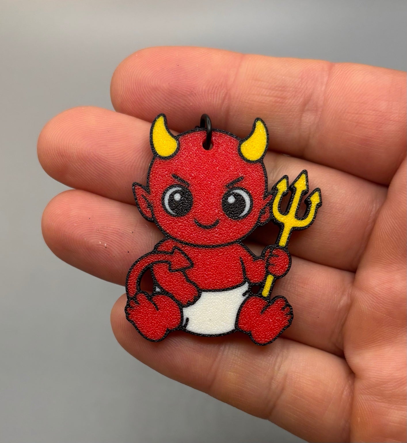 Baby Hot Stuff Keychain