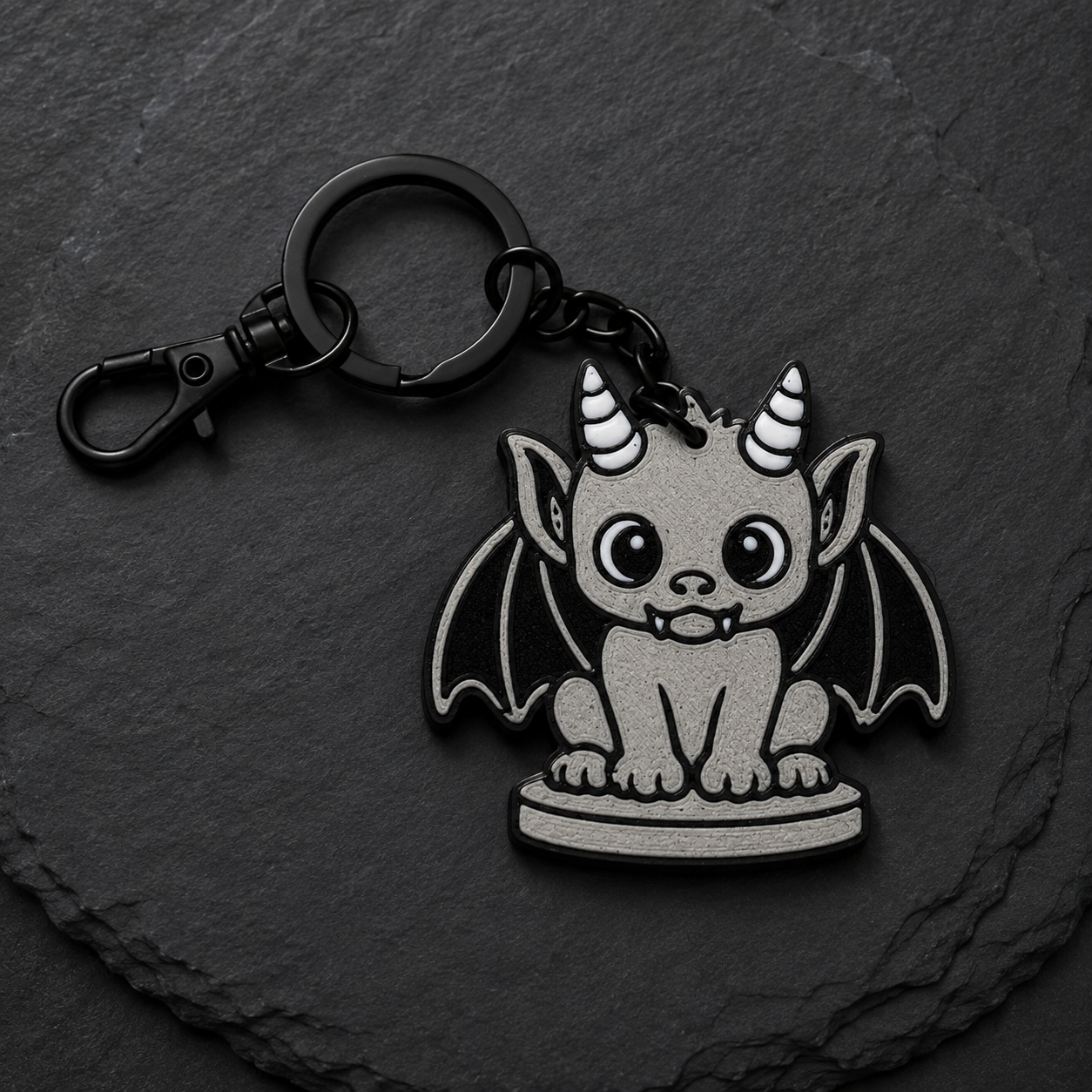 Baby Gargoyle Keychain