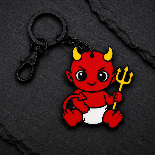 Baby Hot Stuff Keychain