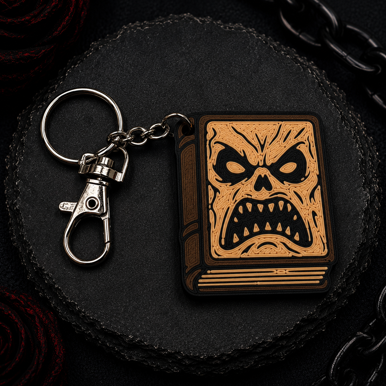 Book of the Dead Keychain