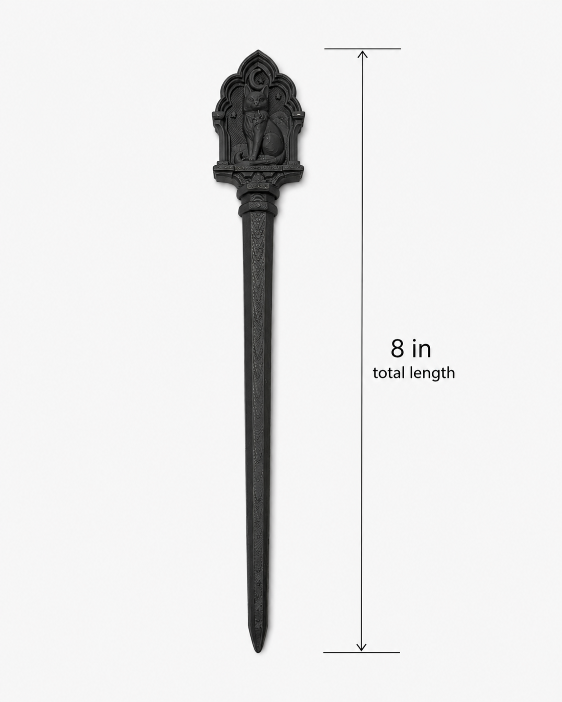 Gothic Cat Hair Stick