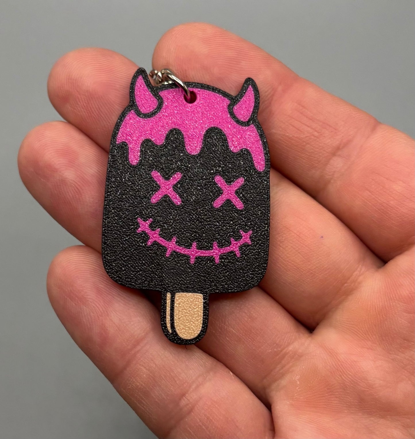 Devil Pop Keychain