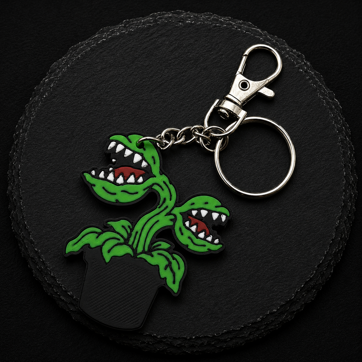 Monster Plant Keychain