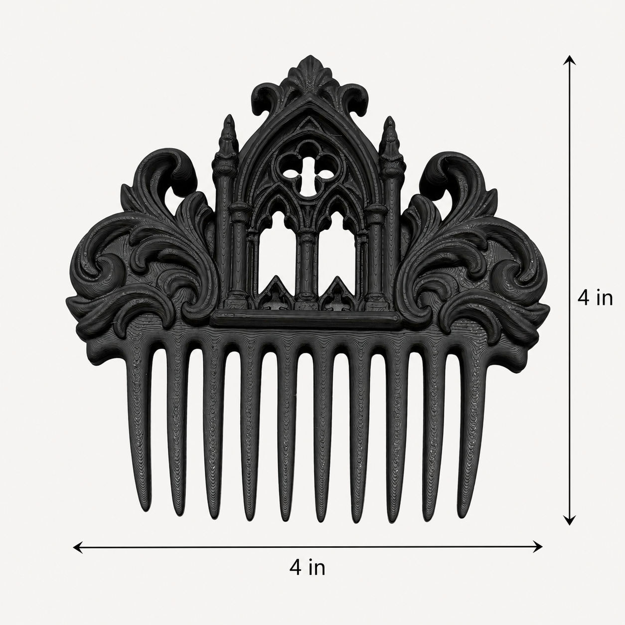Gothic Cathedral Hair Comb