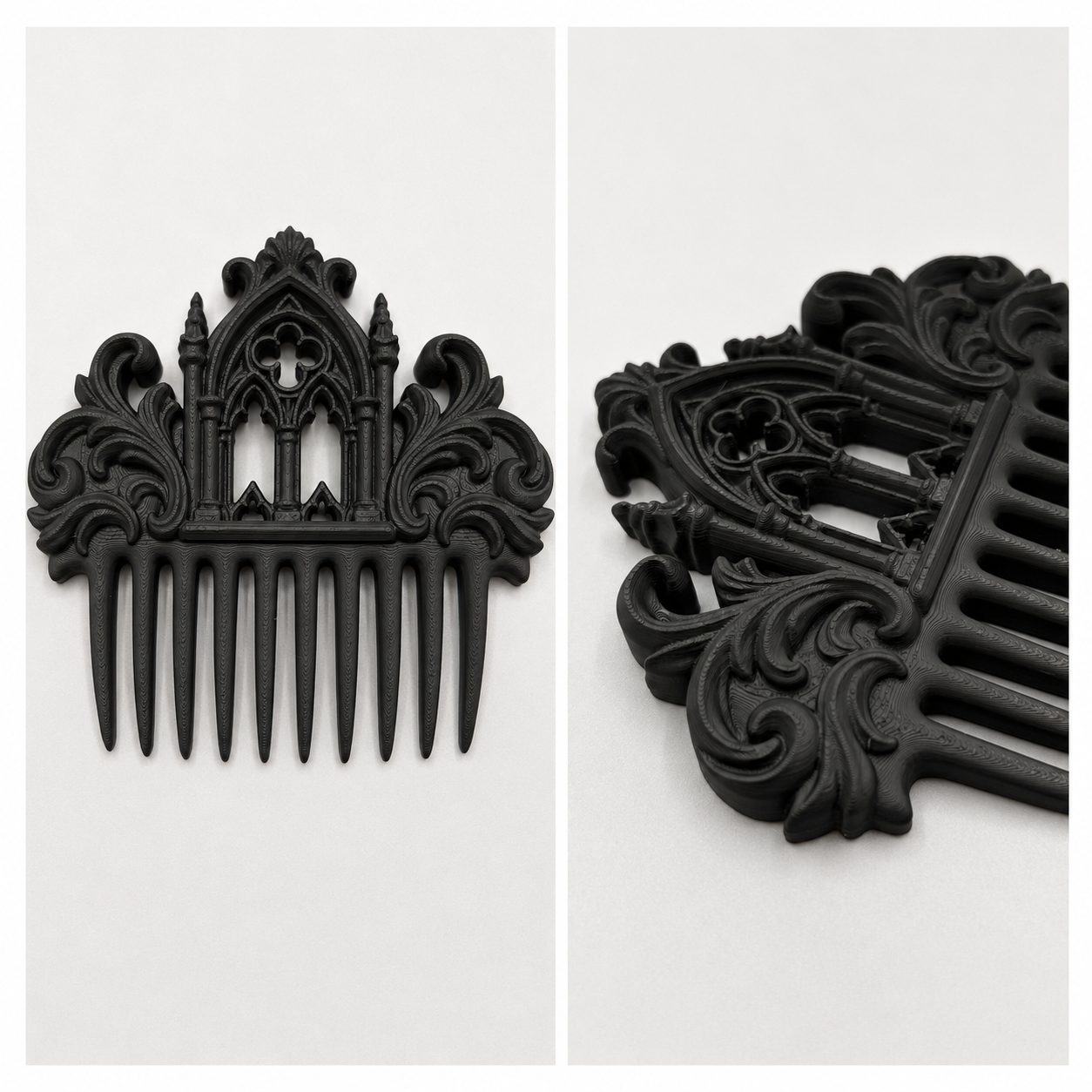 Gothic Cathedral Hair Comb