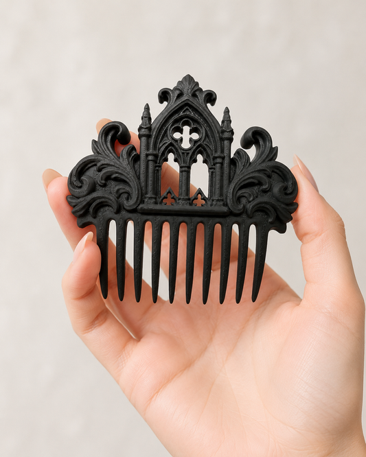 Gothic Cathedral Hair Comb