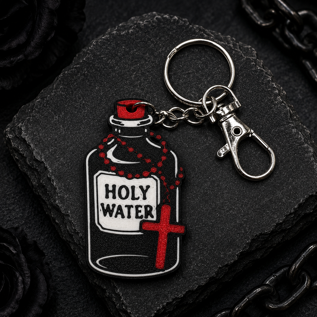 Holy Water Keychain