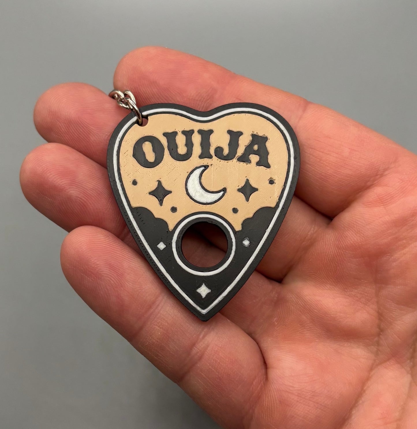 Ouija Planchette Keychain