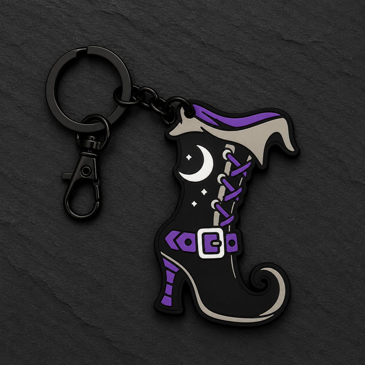 Witch Boot Keychain
